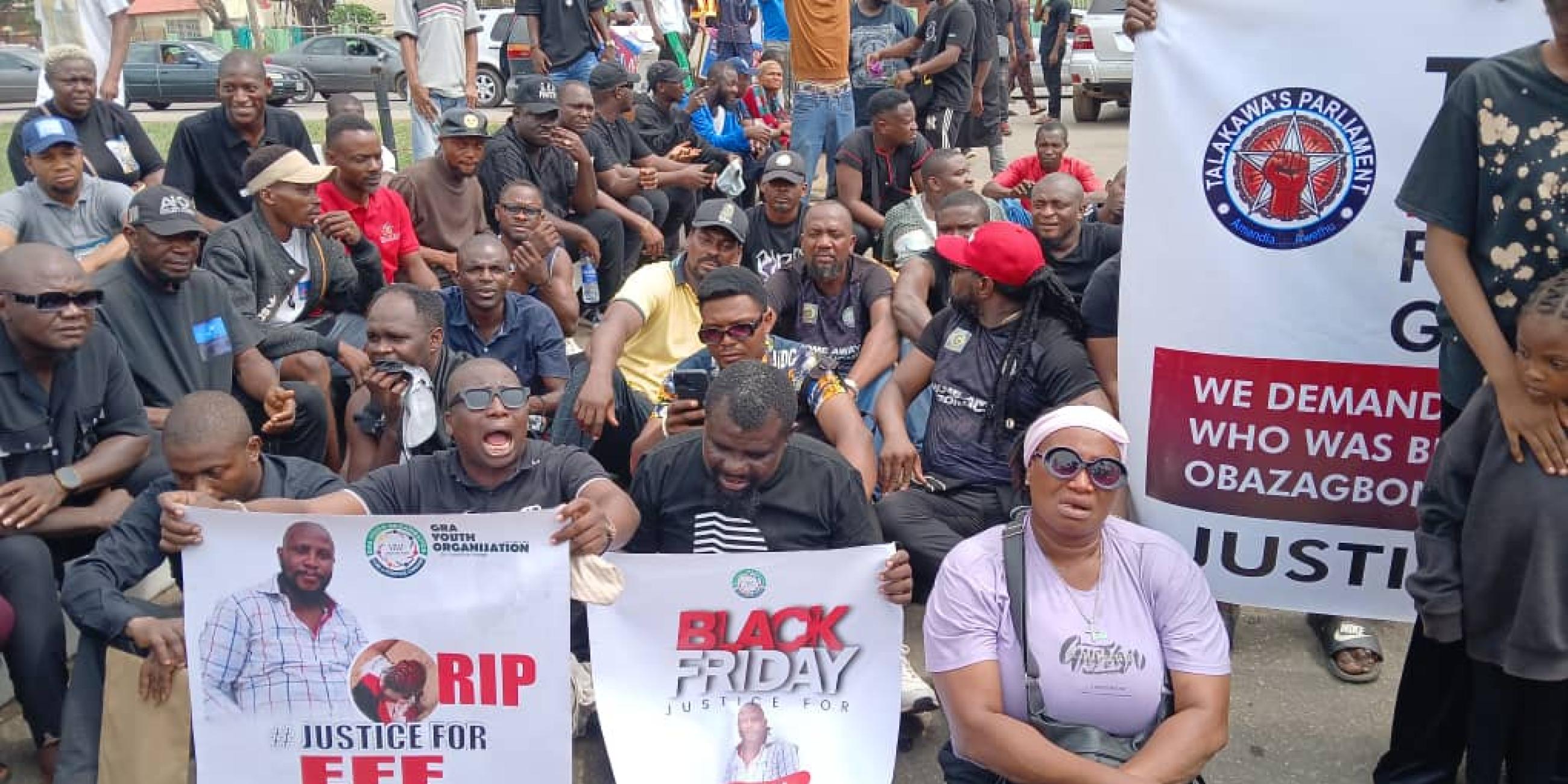 Protesters March In Edo State Over Gruesome Murder Of Site Engineer Ogbeide, Demand Justice